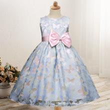 Fancy Butterfly Kids Girl Wedding Flower Girls Dress Princess Party Pageant Formal Dress Prom Little Baby Girl Birthday Dress